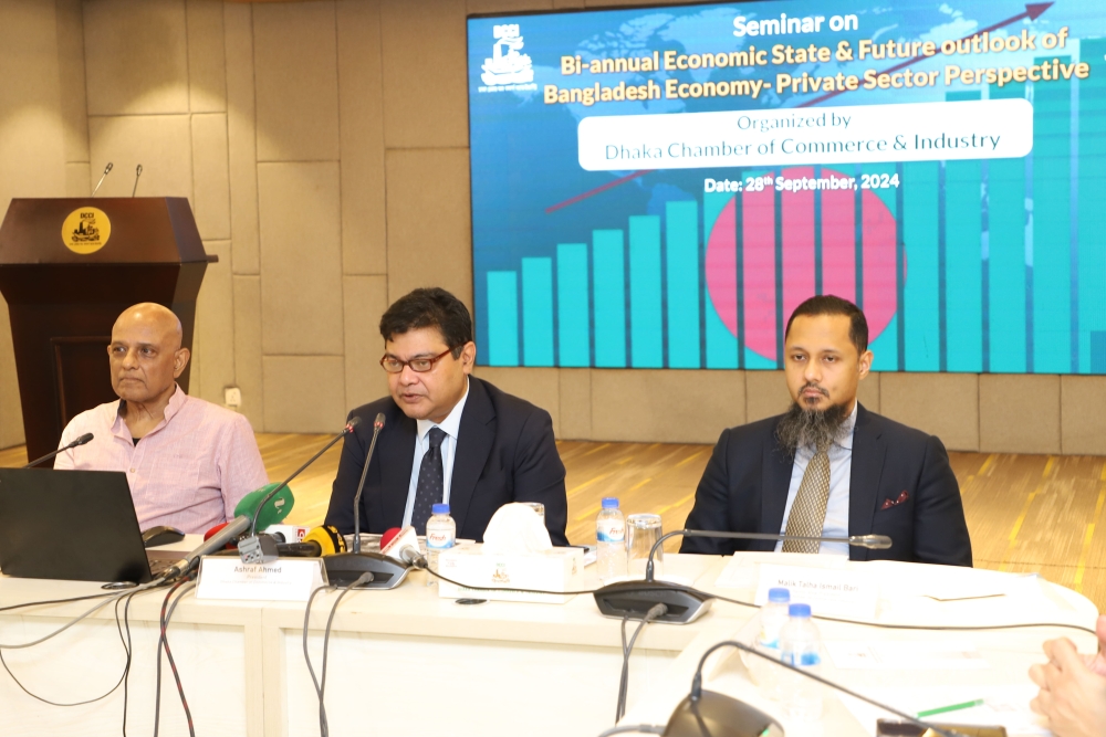 seminar on “Bi-annual economic state and future outlook of Bangladesh economy: private sector perspective"