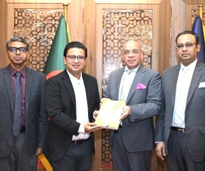 DCCI President called on the Hon’ble Chief Justice of Bangladesh