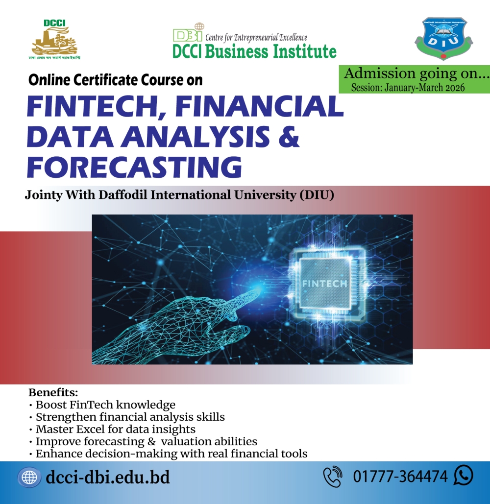 Admission is going on for the Online Certificate Course on 𝐅𝐢𝐧𝐓𝐞𝐜𝐡, 𝐅𝐢𝐧𝐚𝐧𝐜𝐢𝐚𝐥 𝐃𝐚𝐭𝐚 𝐀𝐧𝐚𝐥𝐲𝐬𝐢𝐬 & 𝐅𝐨𝐫𝐞𝐜𝐚𝐬𝐭𝐢𝐧𝐠