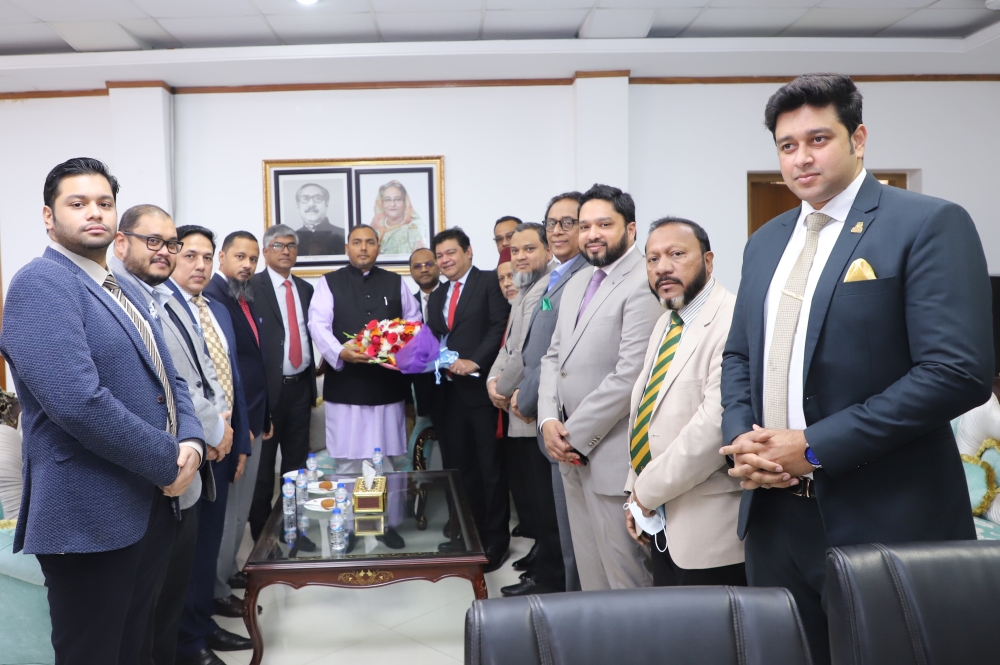 DCCI Board of Directors called on State Minister for Commerce