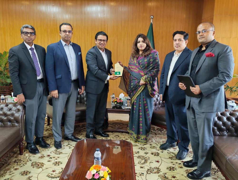 DCCI President made courtesy call on State Minister for Foreign Affairs