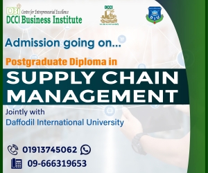 Postgraduate Diploma (PGD) in ‘Supply Chain Management’, jointly with Daffodil International University (DIU).