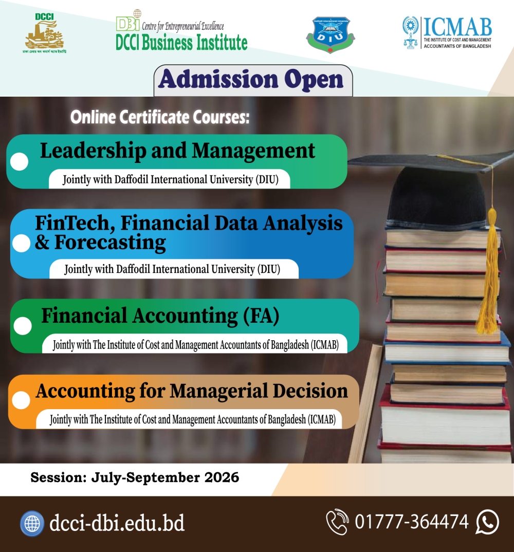 Admission to the following online certificate courses.