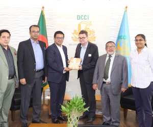 New Zealand High Commissioner meets Dhaka Chamber President