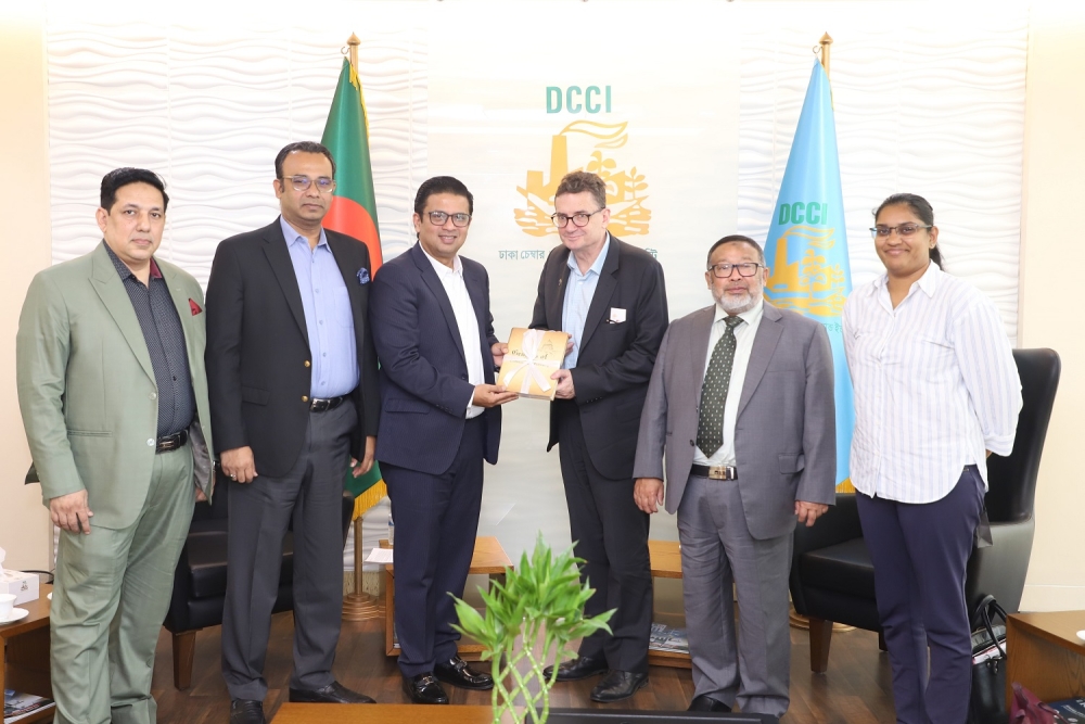 New Zealand High Commissioner meets Dhaka Chamber President